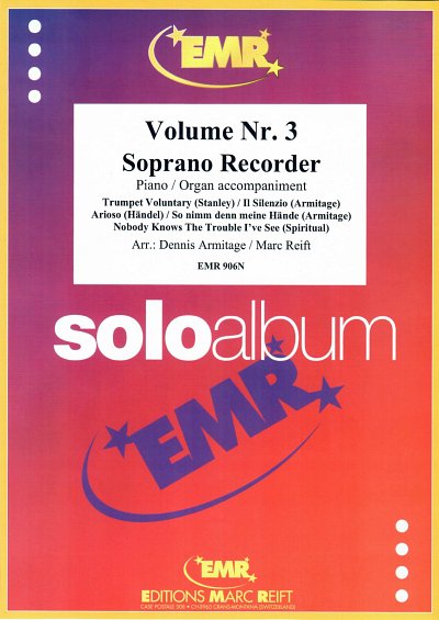 M. Reift: Solo Album Volume 03, SblfKlav/Org