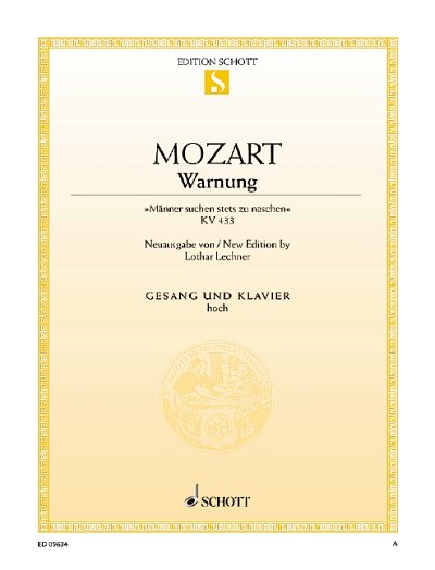 W.A. Mozart: Warnung KV 433