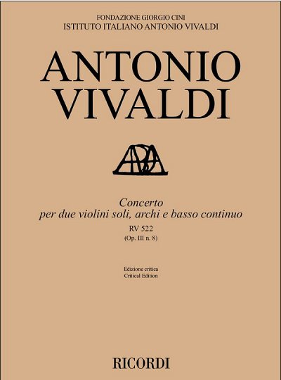 A. Vivaldi: Concerto VIII RV 522