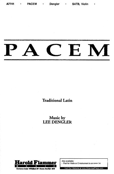 L. Dengler: Pacem, GchKlav (Chpa)