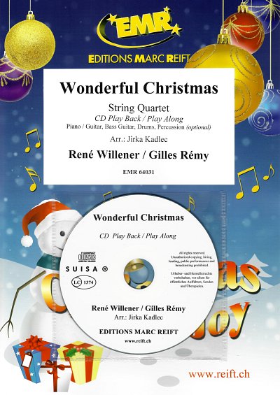 R. Willener: Wonderful Christmas, 2VlVaVc (+CD)