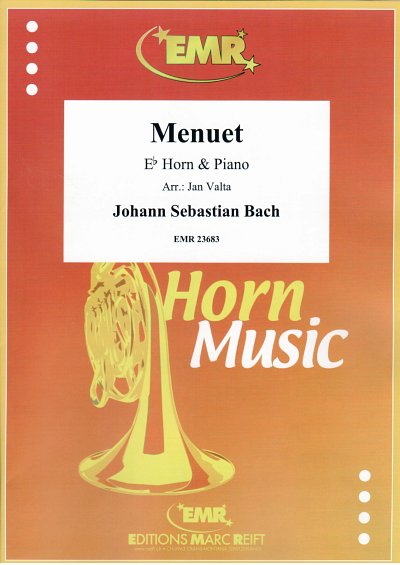 J.S. Bach: Menuet, HrnKlav