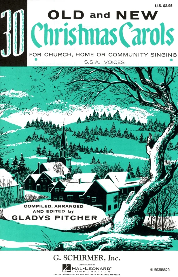 G. Pitcher: 30 Old and new Christmas Carols (Upper Voic, Fch (0)