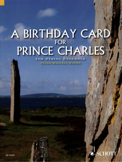 P. Maxwell Davies: A Birthday Card for Prince Charle (Pa+St)