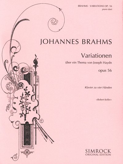 J. Brahms: Variationen op. 56 , Klav4m