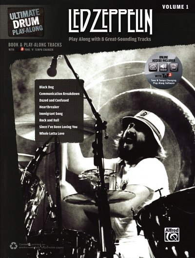 Led Zeppelin: Ultimate Drum Play-Along: Led, Schlagz (Bu+CD)