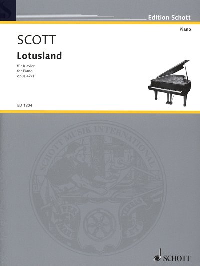 C. Scott: Lotusland op. 47/1, Klav