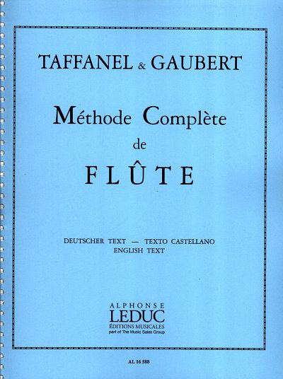 P. Taffanel: Méthode Complète de Flûte 1 & 2, Fl