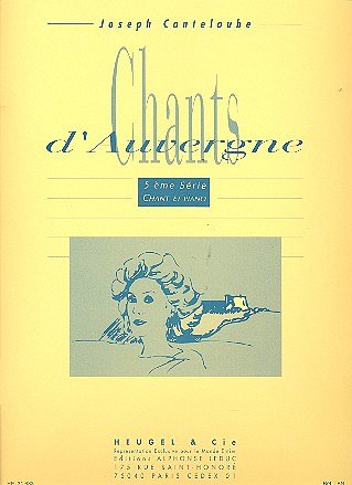 J. Canteloube: Chants d'Auvergne 5, GesKlav