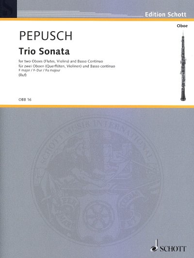 AQ: J.C. Pepusch: Triosonate F-Dur  (B-Ware)