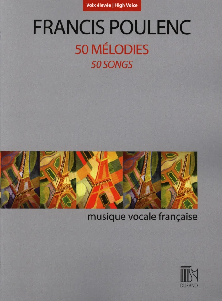 F. Poulenc: 50 Mélodies, GesHKlav (0)