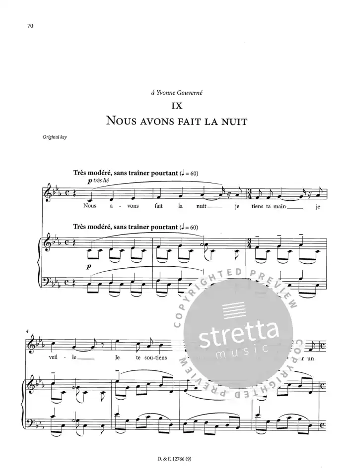 F. Poulenc: 50 Mélodies, GesHKlav (3)