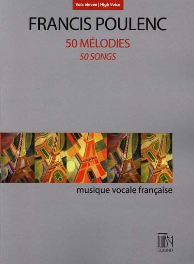 F. Poulenc: 50 Mélodies, GesHKlav
