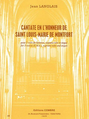 J. Langlais: Cantate en l'honneur de Saint Louis