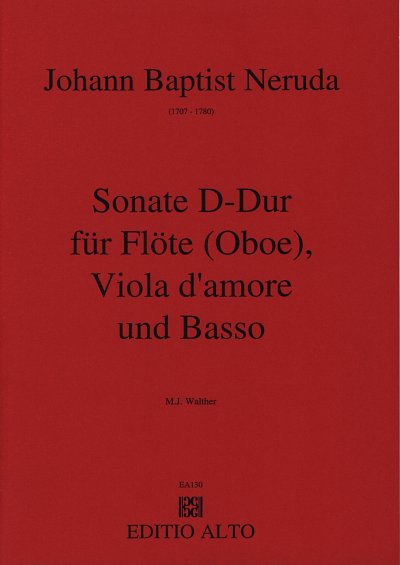 Neruda Johann Baptist Georg: Sonate D-Dur