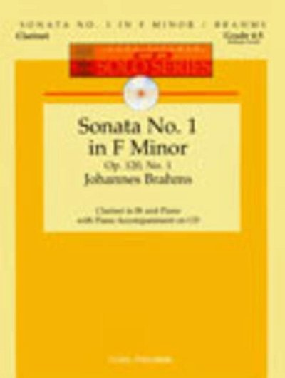 J. Brahms: Sonata No. 1 in F Minor op. 120/1, KlarKlv (Stp)
