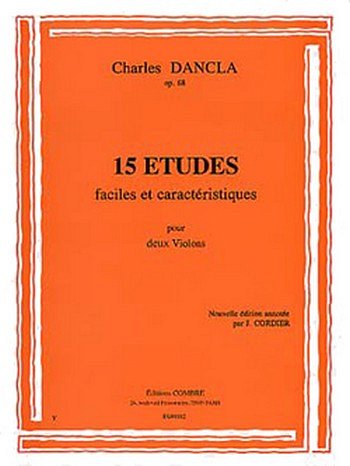 C. Dancla: Etudes faciles (15) Op.68