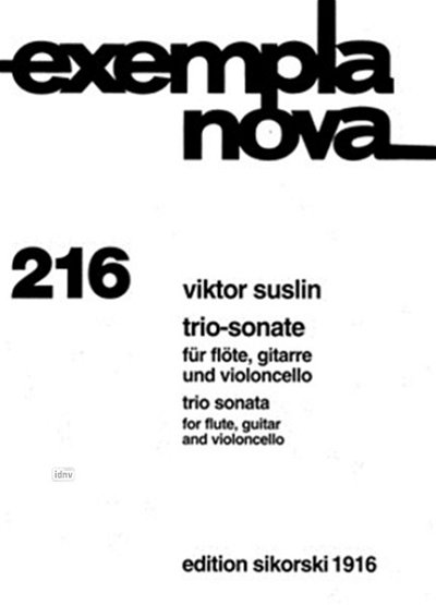 V. Suslin: Trio-Sonate für Flöte, Gitarre und Violoncello