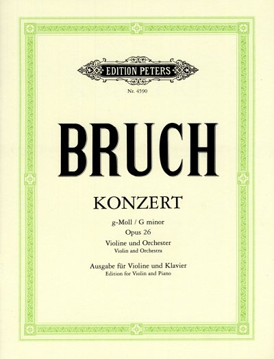 M. Bruch: Konzert für Violine und Orchester g, VlOrch (KASt)