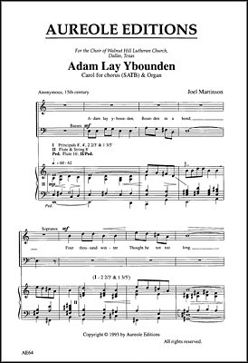 Adam Lay Ybounden (Chpa)