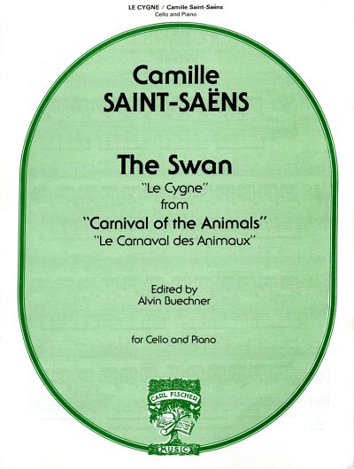 C. Saint-Saens: Le Cygne (Carnaval des Anima, VcKlav (Pa+St)