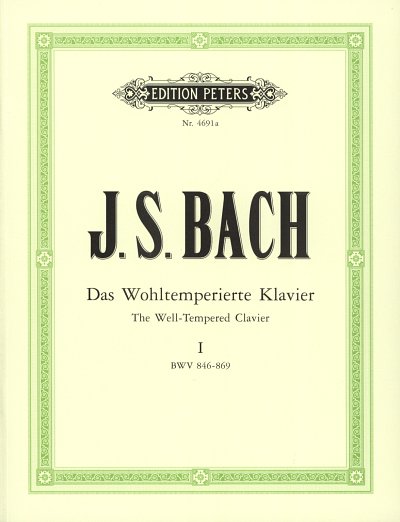 J.S. Bach: Das Wohltemperierte Klavier 1, Klav