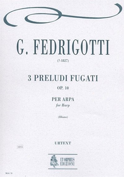 F. Giovanni: 3 Preludi fugati op. 10, Hrf