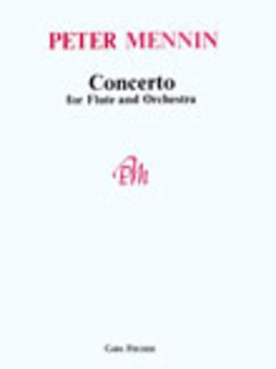 M. Peter: Concerto for Flute and Orchestra (Pa+St)