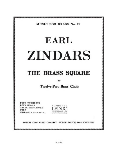 E. Zindars: Brass Square, 12BlechPkPer (Pa+St)