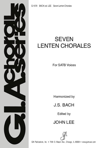 J.S. Bach: Seven Lenten Chorales, GchKlav (Part.)