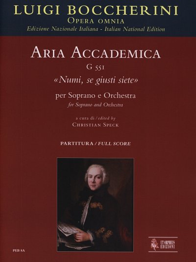 L. Boccherini: Aria accademica Numi, se gi, GesSOrch (Part.)