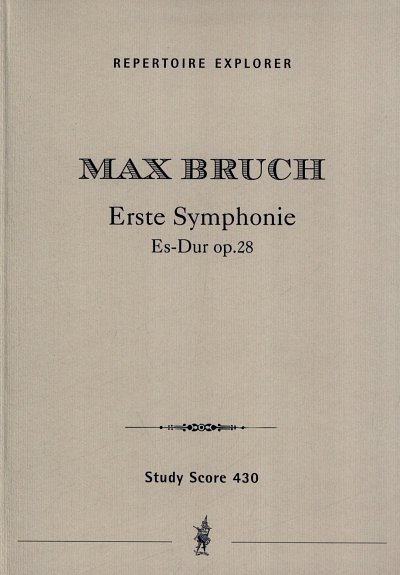 M. Bruch: Sinfonie Es-Dur Nr.1 op.28, Sinfo (Stp)