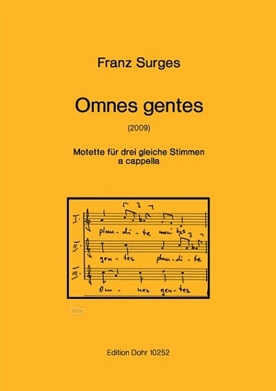 F. Surges: Omnes gentes (Chpa)