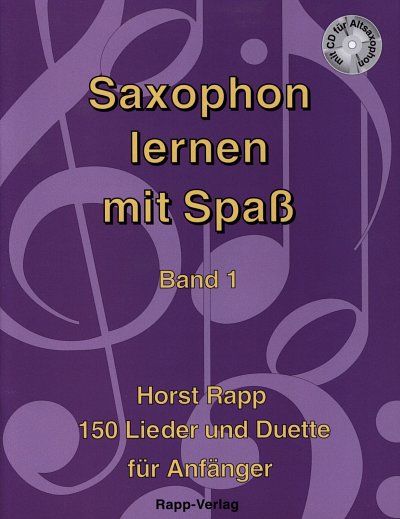 H. Rapp: Saxophon lernen mit Spass 1, ASax (+CD)