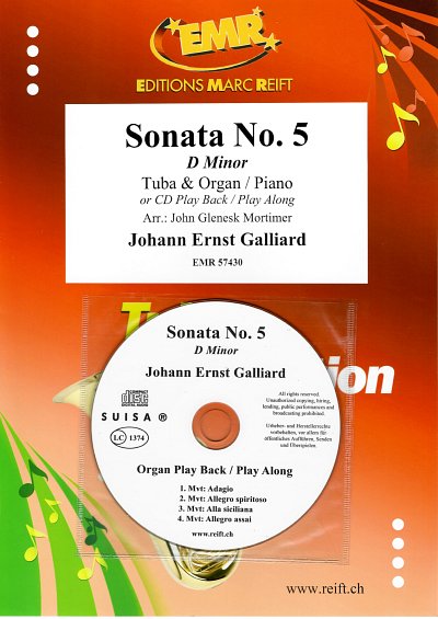 DL: J.E. Galliard: Sonata No. 5, TbKlv/Org
