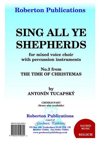 Sing All Ye Shepherds, GchKlav (Chpa)