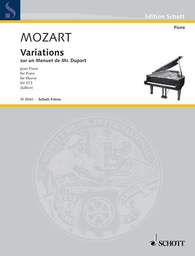 DL: W.A. Mozart: Variations, Klav