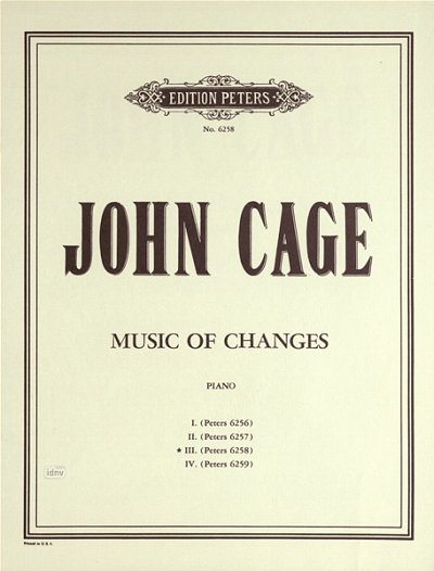 J. Cage: Music of changes Nr. 3