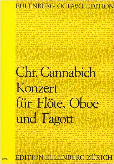 C. Cannabich: Konzert für Flöte, Oboe und Fagott C-Dur