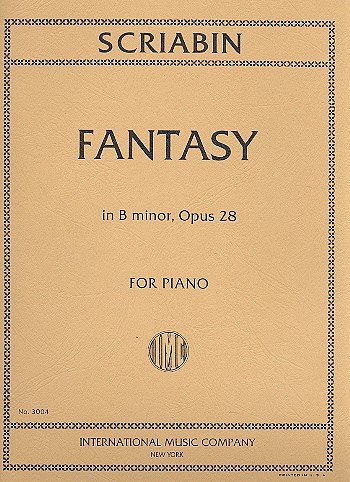 A. Skrjabin: Fantasia Op. 28, Klav