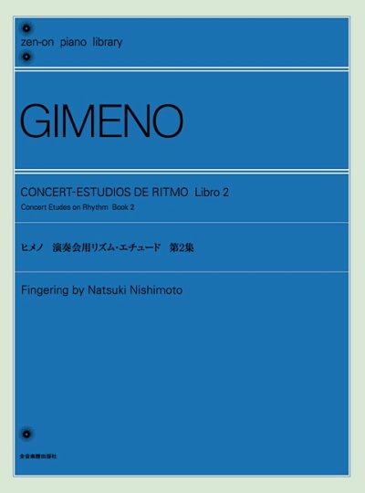 P. Gimeno: Concert Etudes on Rhythm Book 2, Klav