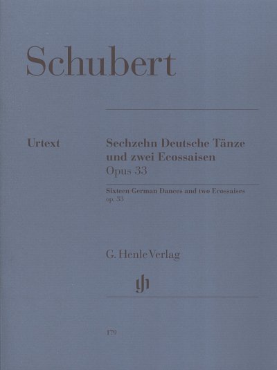 F. Schubert: 16 Deutsche Tänze und 2 Ecossaisen op. 33, Klav