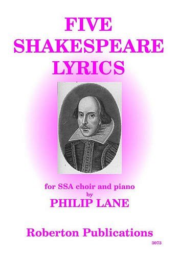 P. Lane: Five Shakespeare Lyrics, FchKlav (KA)