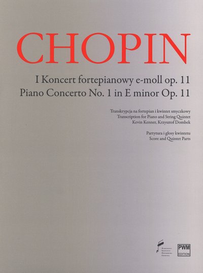 AQ: F. Chopin: Piano Concerto No. 1 Op. 11 (Pa+St) (B-Ware)