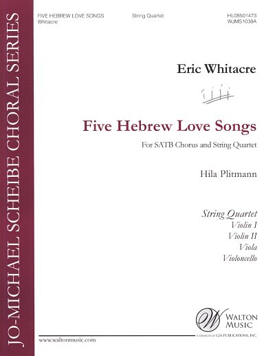 E. Whitacre: Five Hebrew Love Songs, Gch44Str (Stsatz)