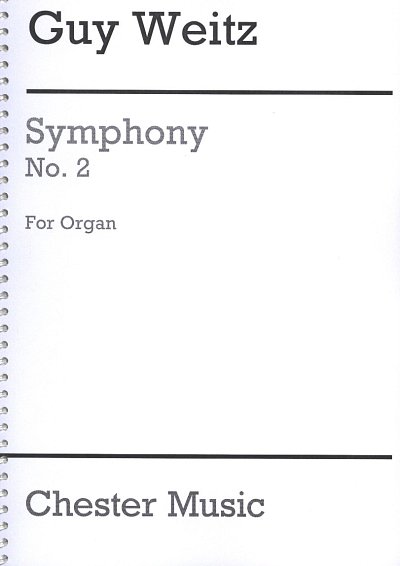 G. Weitz: Organ Symphony No. 2