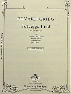 E. Grieg: Solveigs Wiegenlied Op 23 (Peer Gynt)
