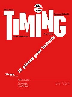 Timing - 16 Pièces Pour Batterie, Schlagz (Bu+CD)