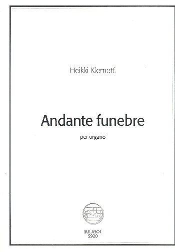 Andante Funebre, Org