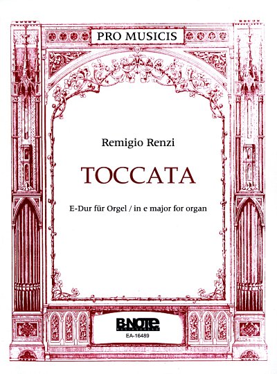 R.R. (1857-1938): Toccata E-Dur für Orgel, Org